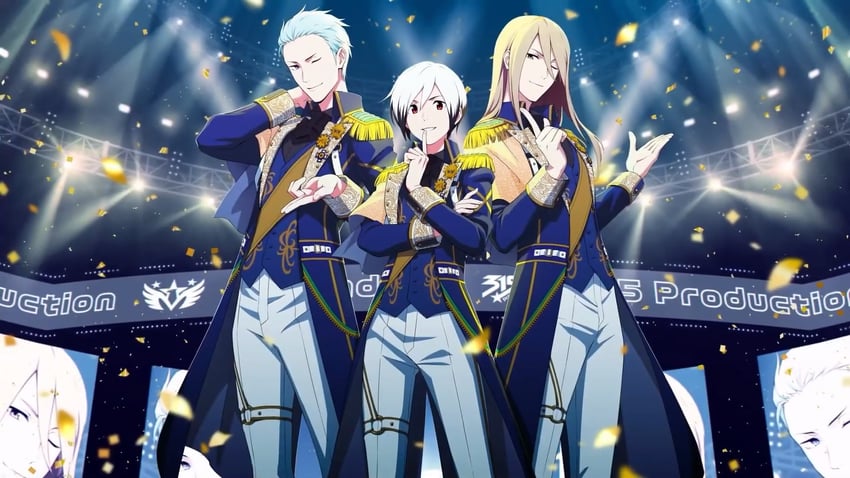 kitamura sora, kuzunoha amehiko, and koron chris (idolmaster and 1 more)