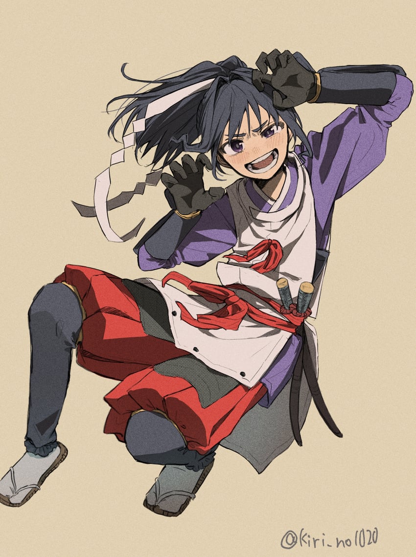 houjou tokiyuki (nige jouzu no wakagimi) drawn by kiri_no1020