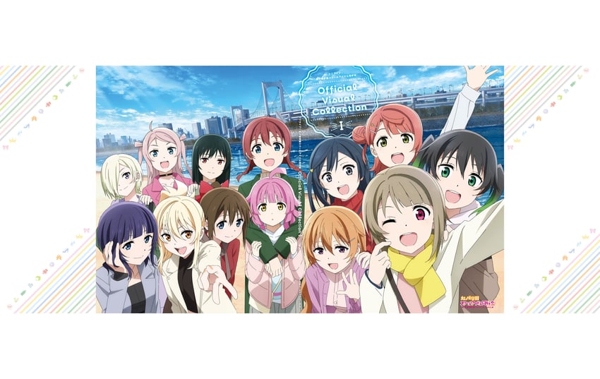yuki setsuna, uehara ayumu, takasaki yu, osaka shizuku, tennoji rina, and 8 more (love live! and 1 more)