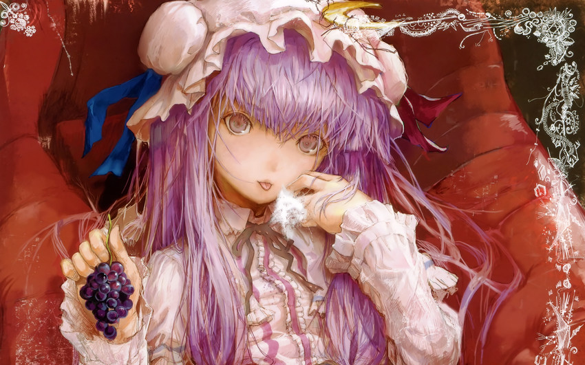 patchouli knowledge (touhou and 1 more) drawn by fuyuno_haruaki
