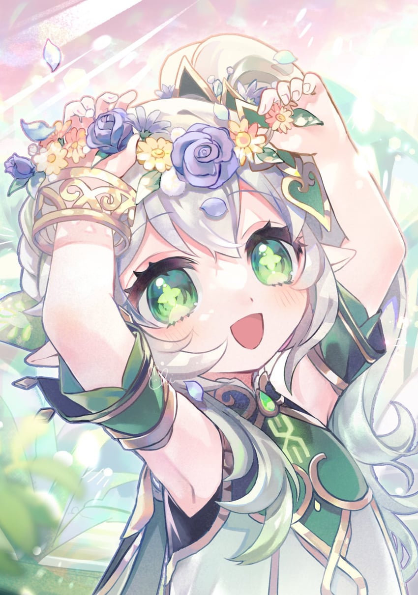 nahida (genshin impact) drawn by chisora_(chisora_ra)