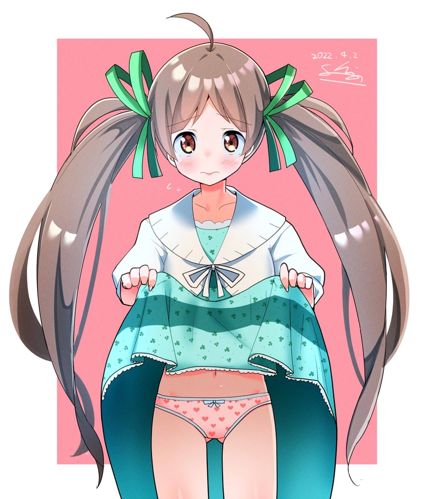 hakozaki serika (idolmaster and 1 more) drawn by shishino_shino