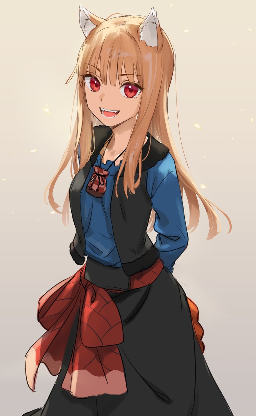 holo (spice and wolf) drawn by kawakami_rokkaku
