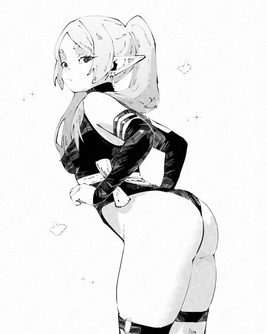 frieren and psylocke (marvel and 3 more) drawn by miregeist