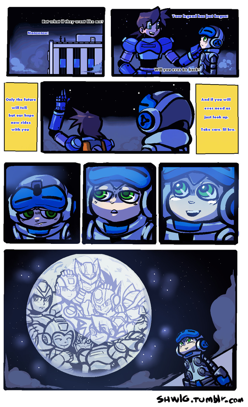 zero, x, mega man, zero(z), megaman.exe, and 7 more (mega man and 8 more) drawn by s-purple