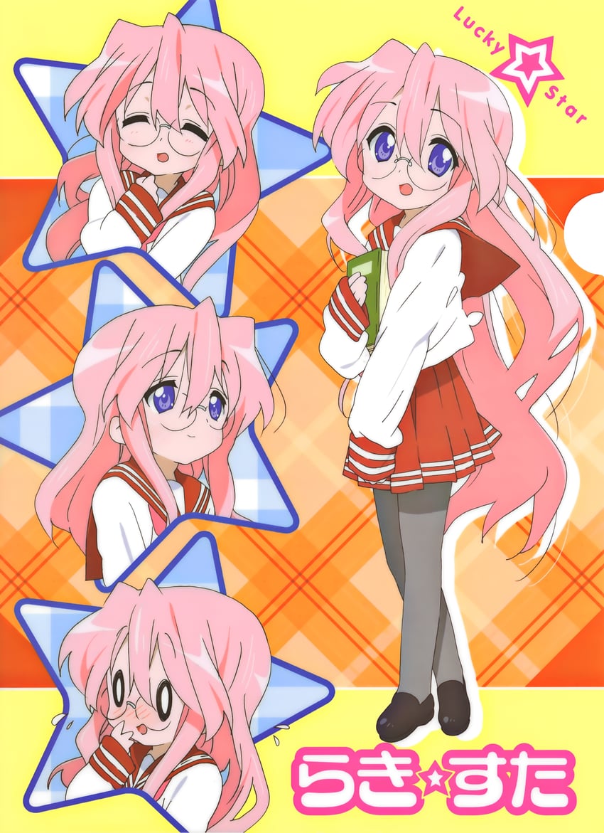 takara miyuki (lucky star and 1 more) drawn by horiguchi_yukiko
