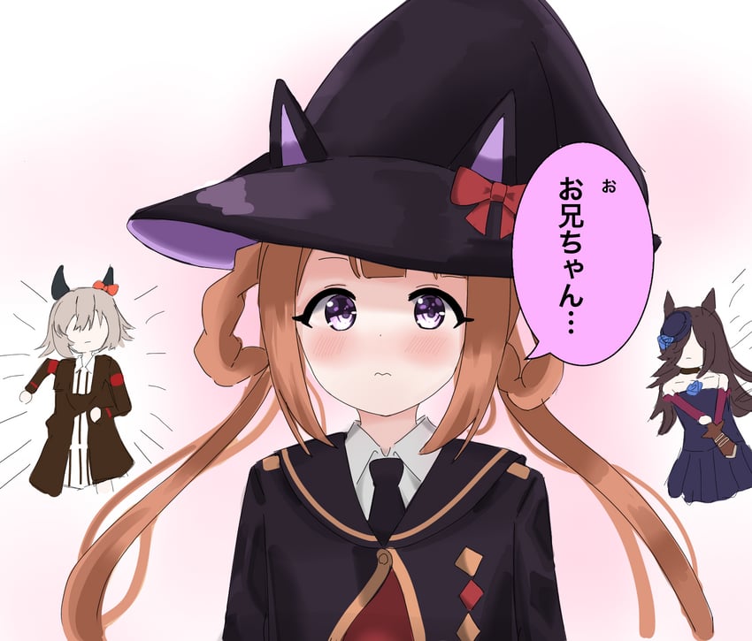 rice shower, curren chan, and sweep tosho (umamusume) drawn by usami_(user_khxg2487)