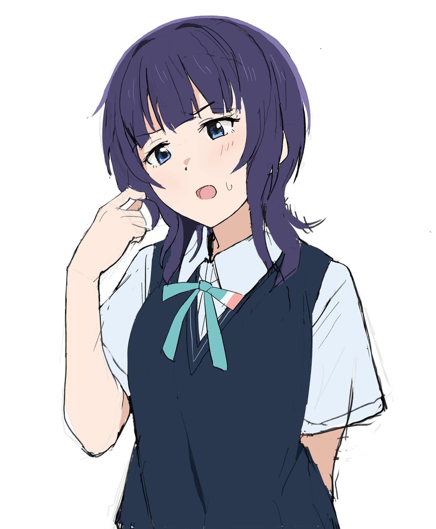 asaka karin (love live! and 1 more) drawn by mamei_(imame1997)