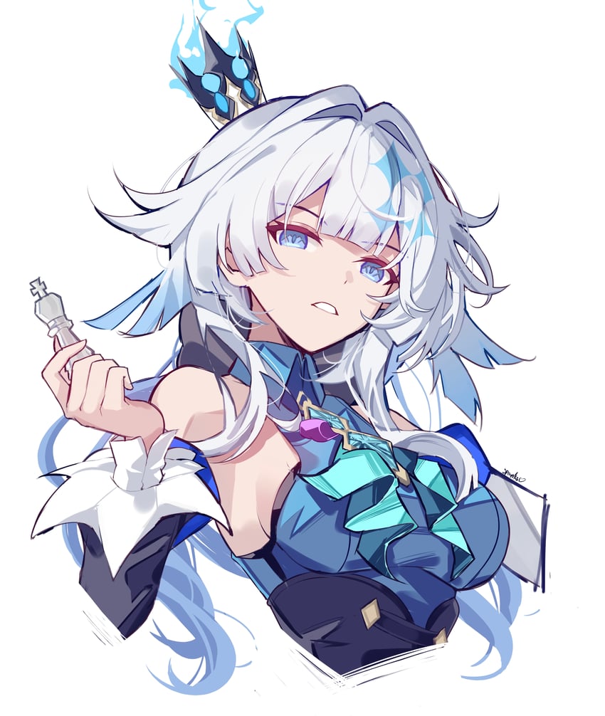 cerydra (honkai and 1 more) drawn by sparks_summer
