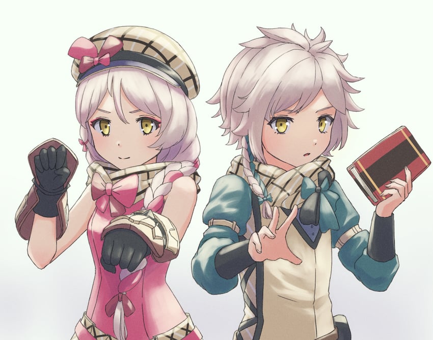 framme and clanne (fire emblem and 1 more) drawn by miraioranji