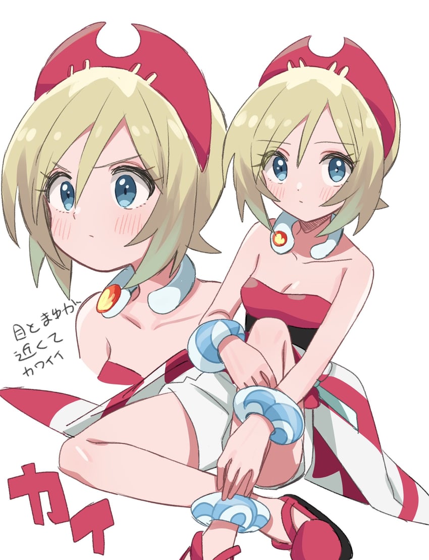 irida (pokemon and 1 more) drawn by sukoyaka_(100hituzi)