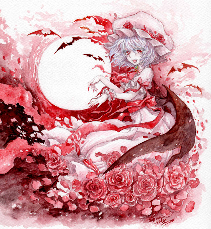 remilia scarlet (touhou) drawn by sakurai_haruto