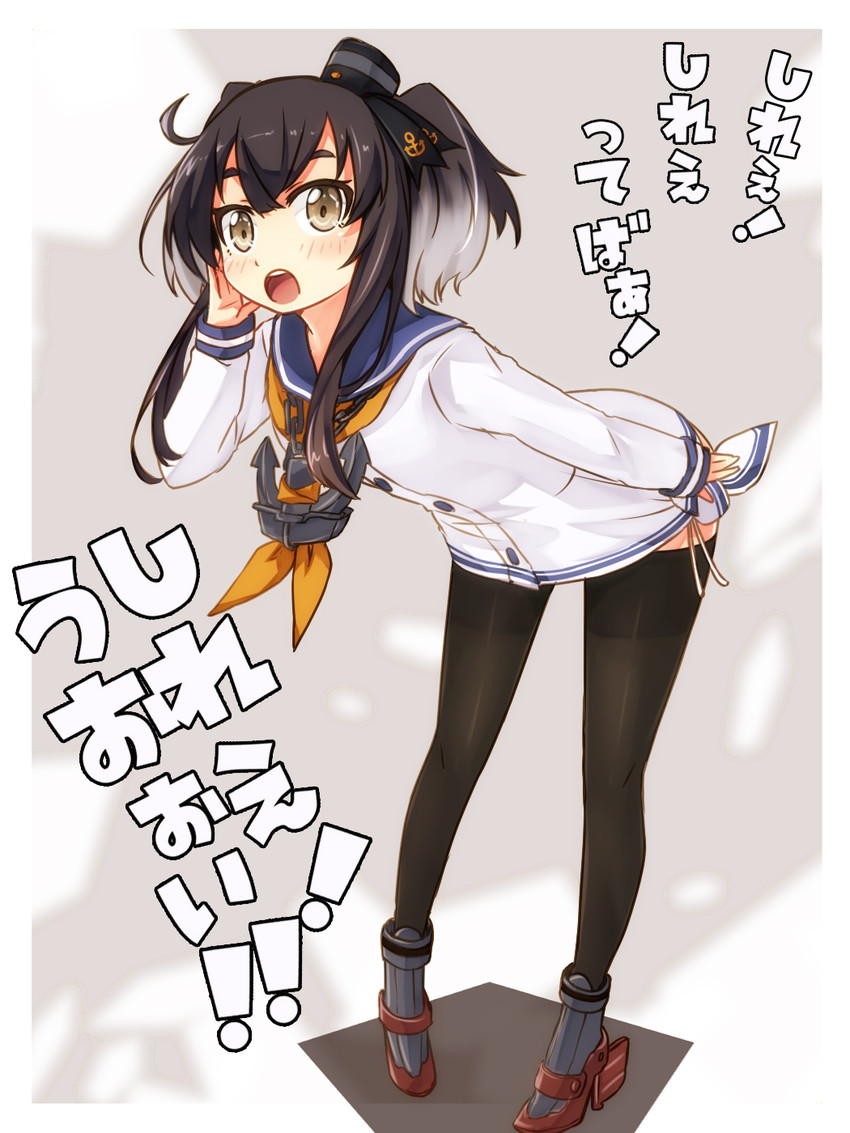 tokitsukaze (kantai collection) drawn by umino_mokuzu_(shizumisou)