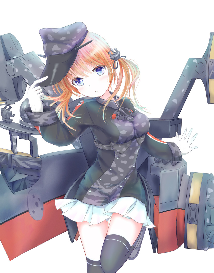 prinz eugen and prinz eugen kai (kantai collection) drawn by shino_(shinderera)