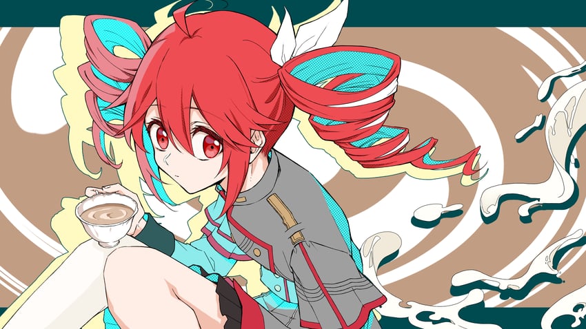 kasane teto (utau and 1 more) drawn by putty_(kusanntonn)