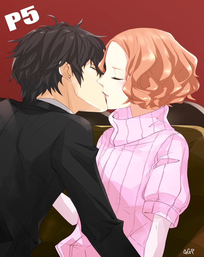 amamiya ren and okumura haru (persona and 1 more) drawn by gogono_pan'ya