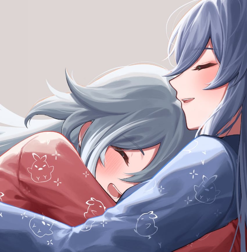 fu hua, herrscher of sentience, and jingwei (honkai and 1 more) drawn by yunomi_(yunomi_hs)