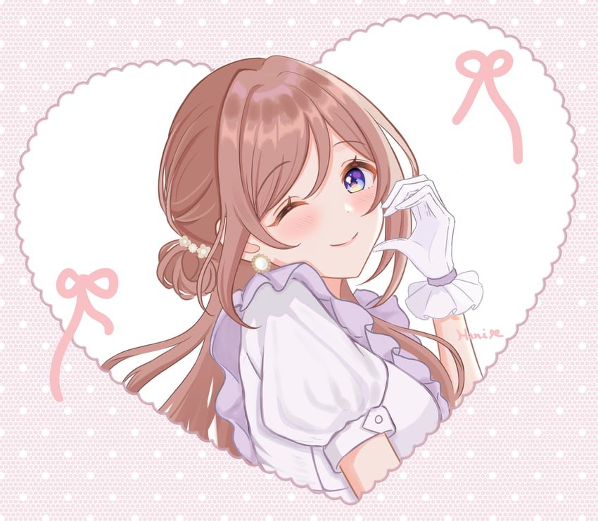 himesaki rinami (idolmaster and 1 more) drawn by hanilz