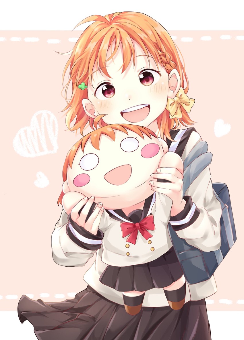 takami chika (love live! and 1 more) drawn by makura_(makura0128)