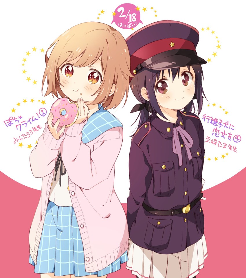 fuudo tsugumi and indou shinobu (comic yuri hime and 2 more) drawn by namori
