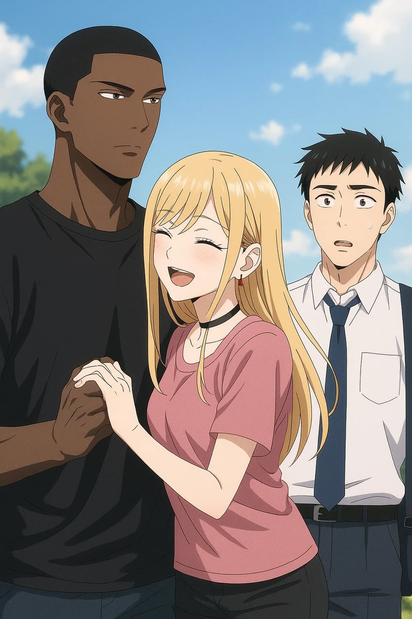 kitagawa marin and gojou wakana (sono bisque doll wa koi wo suru)