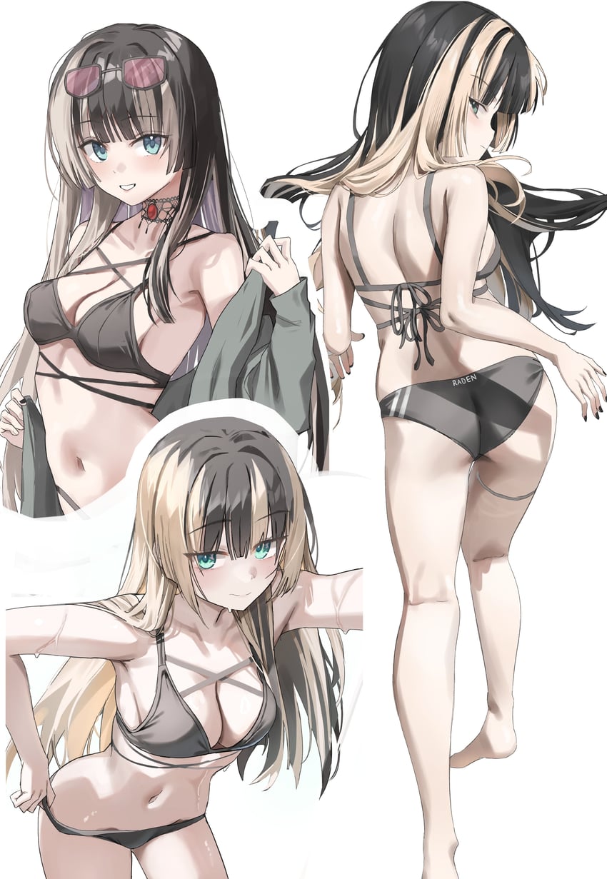 juufuutei raden (hololive and 1 more) drawn by scarlet_(wv0102)