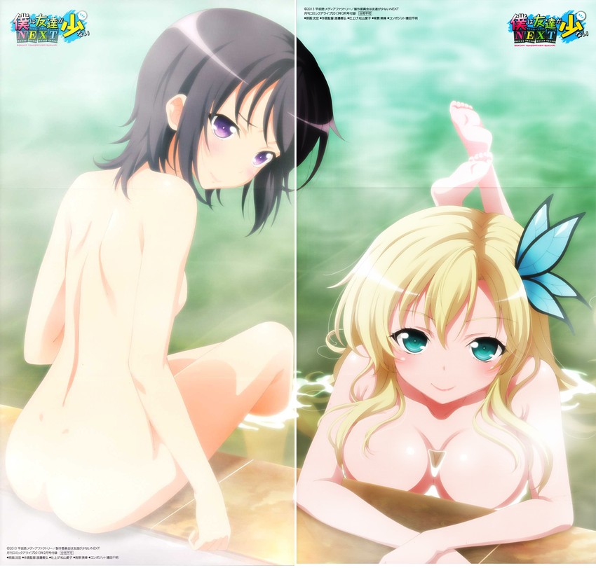 kashiwazaki sena and mikazuki yozora (boku wa tomodachi ga sukunai) drawn by shen_hong