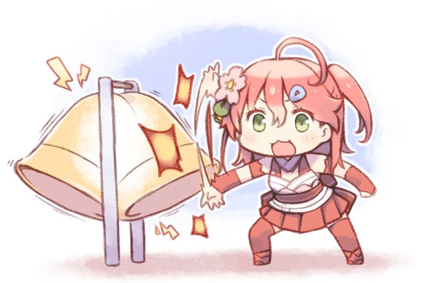 sakura miko (hololive and 1 more) drawn by kuro_(kuroneko_no_kanzume)