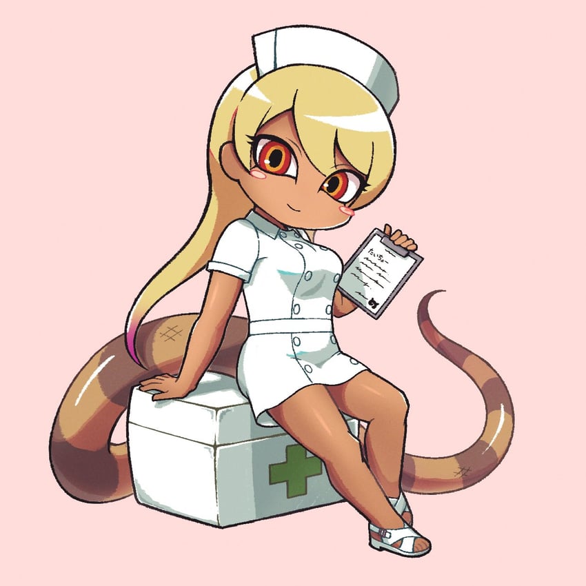 king cobra (kemono friends and 1 more) drawn by hoshino_mitsuki