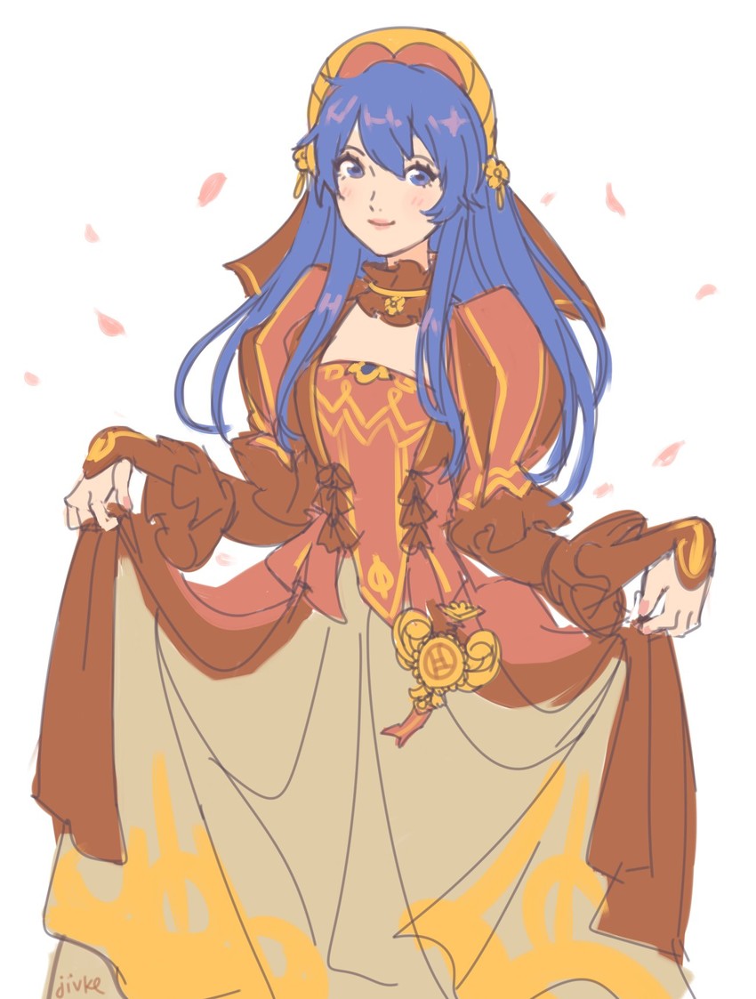 lilina (fire emblem and 2 more) drawn by jivke