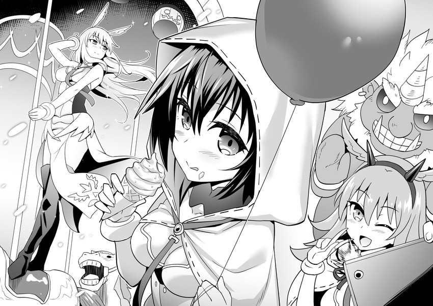 valkyrie, ortlinde, thrud, and hildr (fate and 1 more) drawn by ono_misao