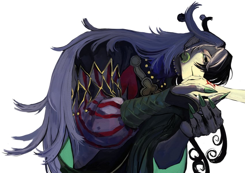 fujimaru ritsuka and ashiya douman (fate and 1 more) drawn by qingyati1