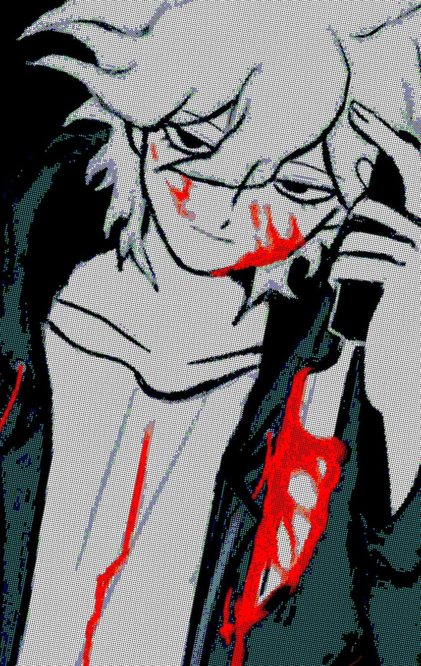 komaeda nagito (danganronpa and 1 more) drawn by uri_ka55