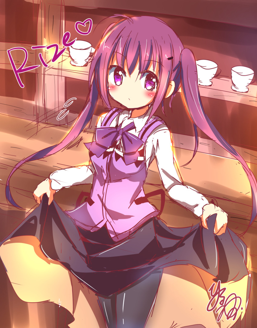 tedeza rize (gochuumon wa usagi desu ka?) drawn by hinata_yuu_(atelierhinata)