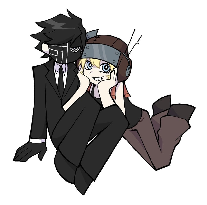 c'venash vishneri and king of mercury (panty & stocking with garterbelt and 1 more) drawn by dsrfrpprvl