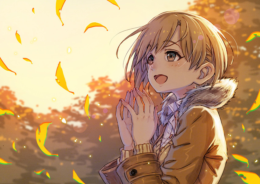 aiba yumi (idolmaster and 1 more) drawn by kusano_shinta