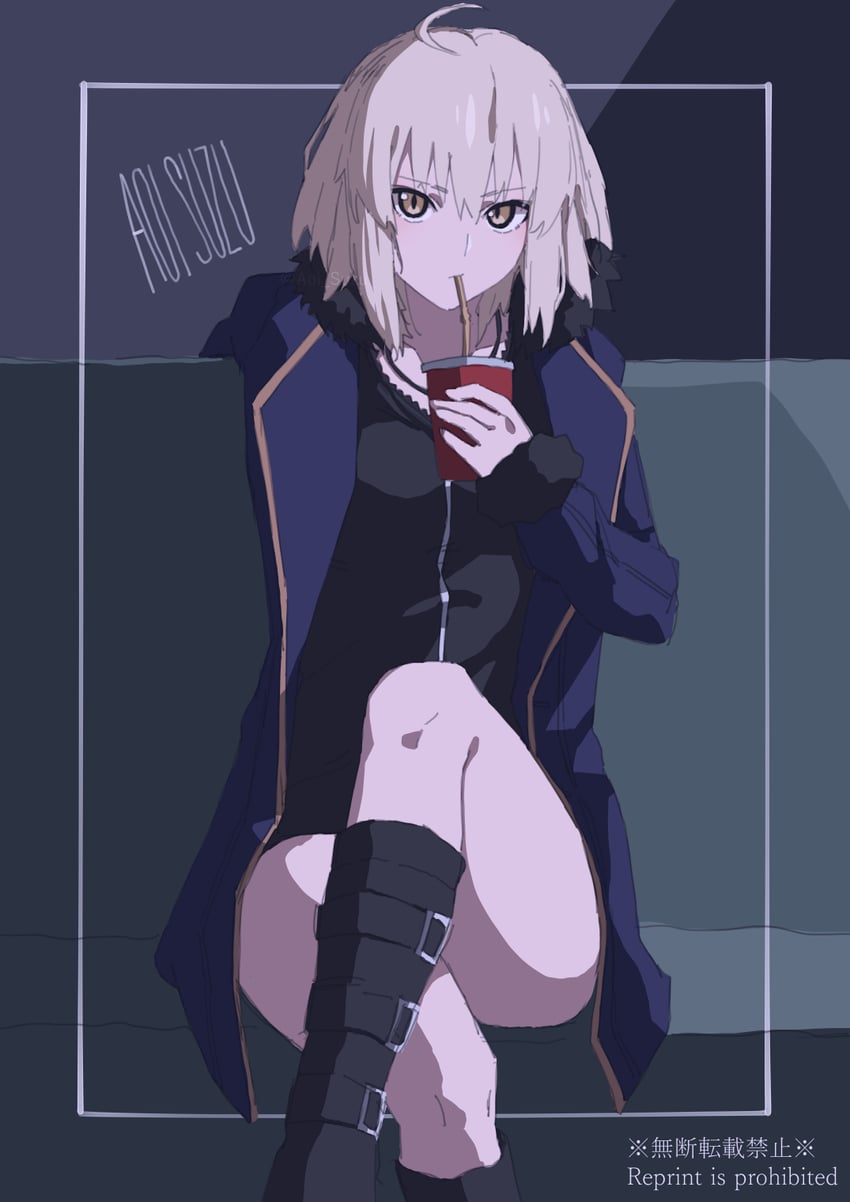 jeanne d'arc alter (fate and 1 more) drawn by aoi_suzu