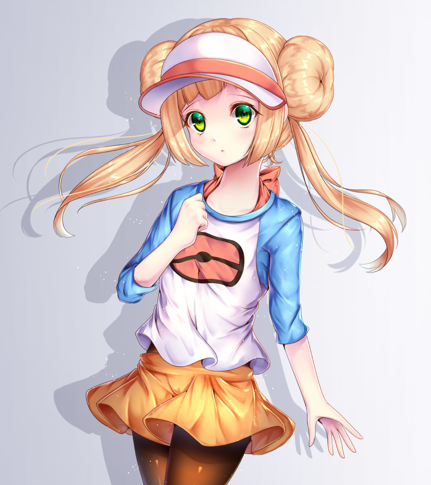 lillie and rosa (pokemon and 2 more) drawn by chiyu_(kumataro0x0)