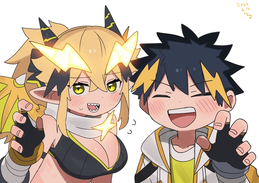 san-chan and nakamura yuto (original and 1 more) drawn by itoriyo