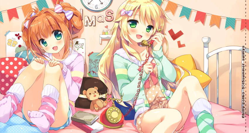 hoshii miki and takatsuki yayoi (idolmaster and 1 more) drawn by suimya