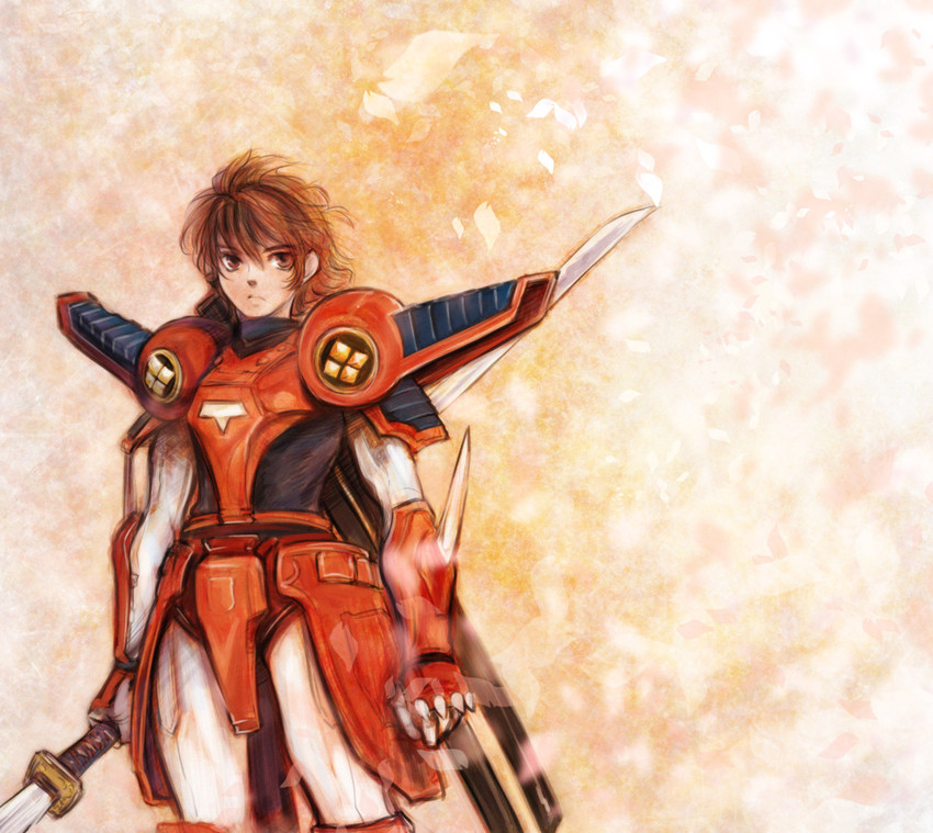 sanada ryou (yoroiden samurai troopers) drawn by doraeshi