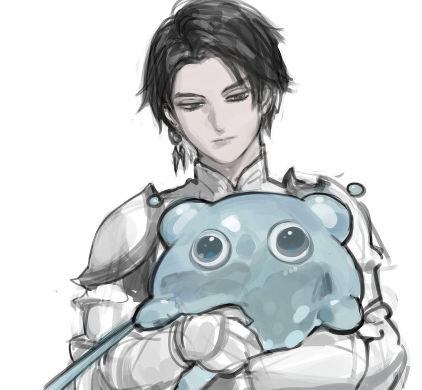 zero and nixie (final fantasy and 1 more) drawn by sabbat_00
