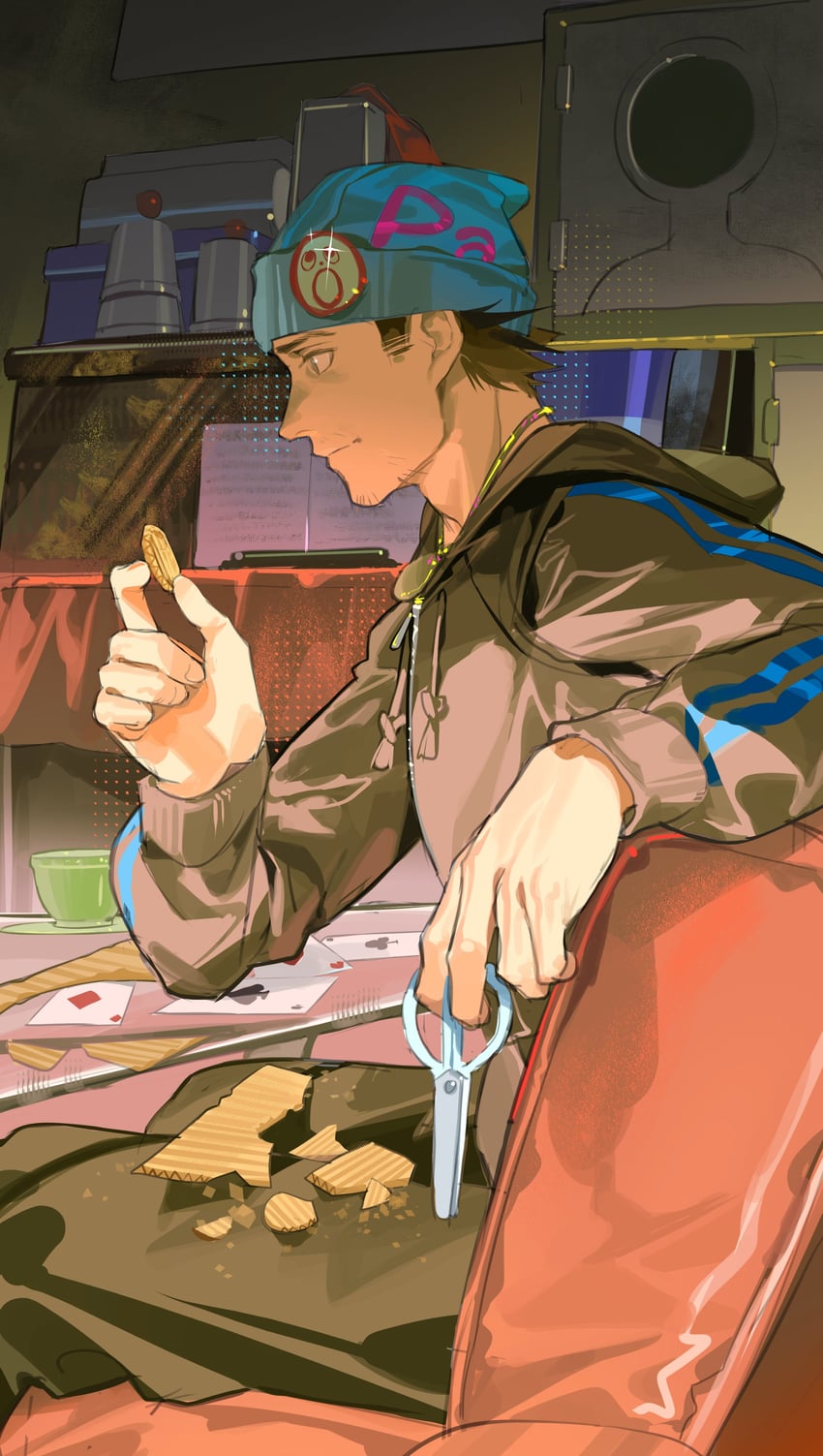 phoenix wright (ace attorney and 1 more) drawn by omurice_(304975636)