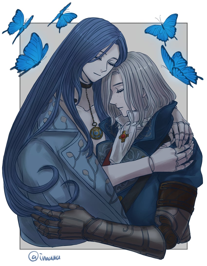 pinocchio and sophia monad (lies of p) drawn by imawa315