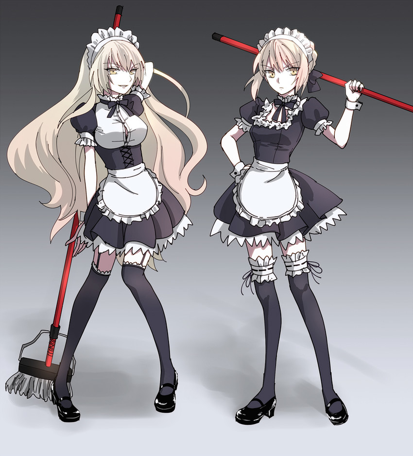 artoria pendragon, jeanne d'arc alter, and saber alter (fate and 3 more) drawn by omizu_(omz)