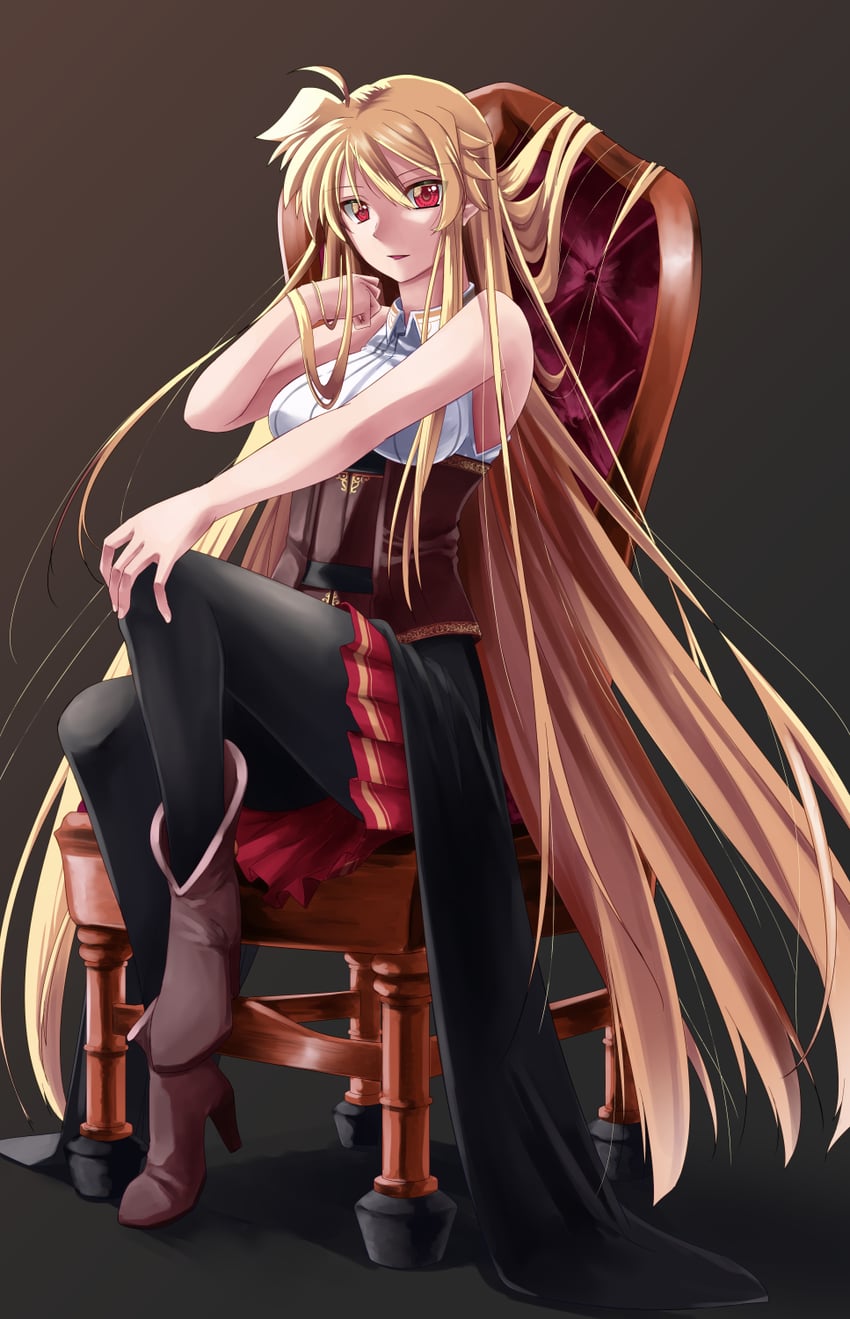 fate testarossa (lyrical nanoha and 1 more) drawn by sougetsu_izuki