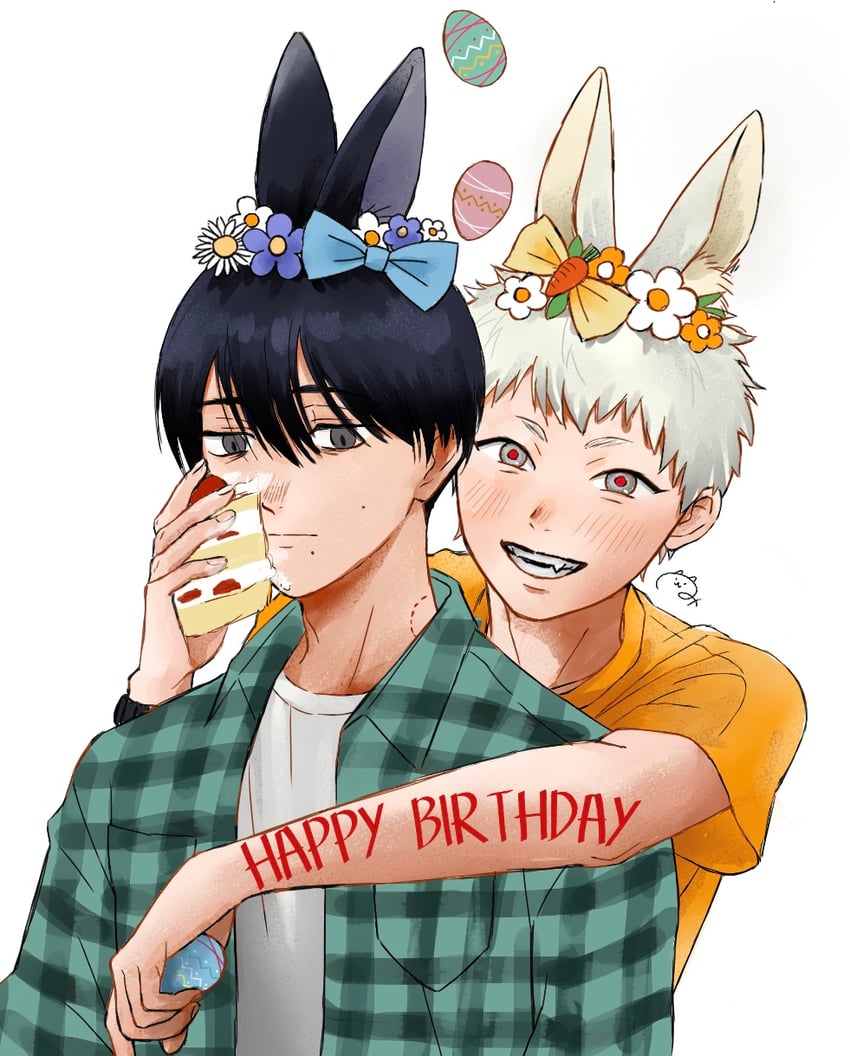 indou hikaru and tsujinaka yoshiki (hikaru ga shinda natsu) drawn by nyanmi_(nyanmi2222)