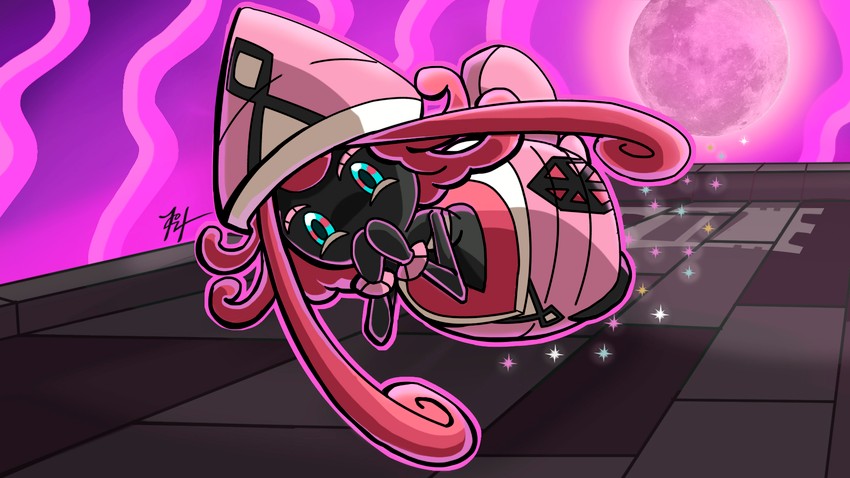 tapu lele (pokemon) drawn by harlequinwaffles