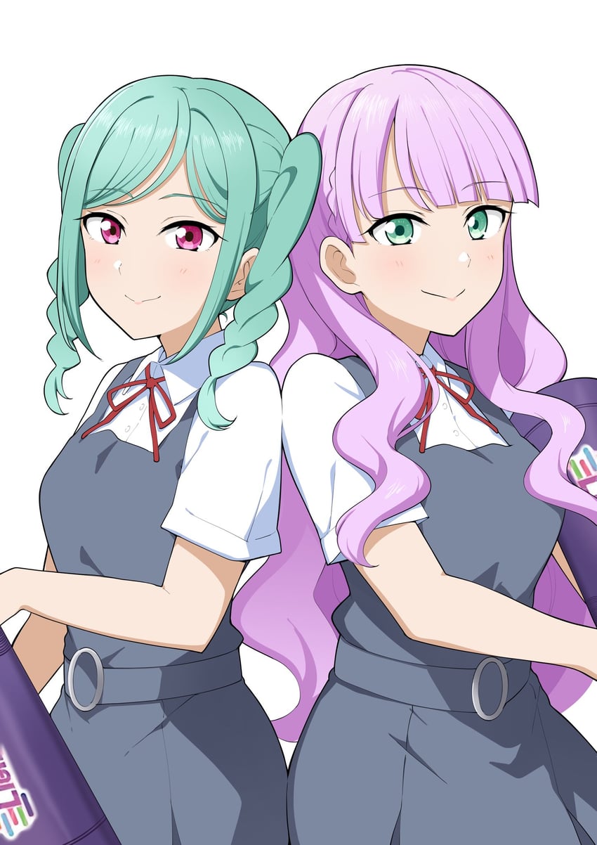 wien margarete and onitsuka tomari (love live! and 1 more) drawn by barkhorn0331