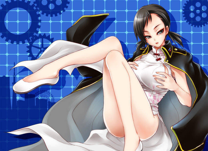 kanno fumi (devil survivor and 1 more) drawn by kida_sukizou